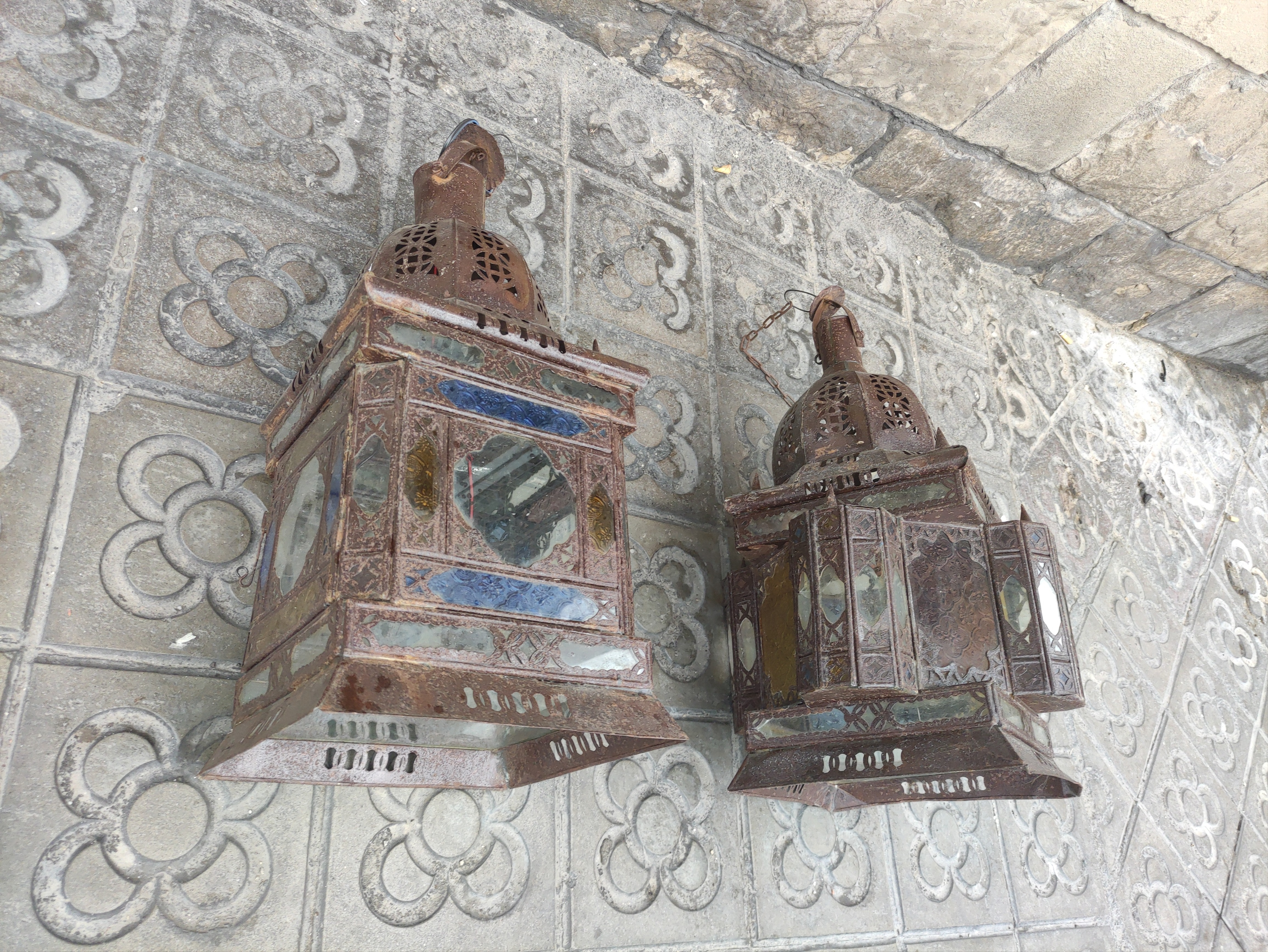 lampara techo arabe africa metcrist 54x23x23 52x30x30 1u